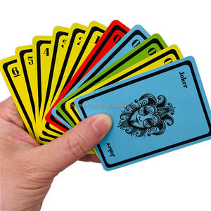 Carte à jouer personnalisée en usine, impression de logo, jeu de cartes en papier, jeu de poker de divertissement, carte à jouer avec boîte - Product Image 1