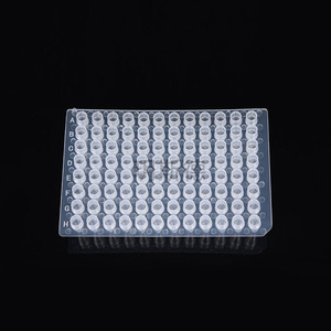 Yueside 96 Well Pcr <b>Plate</b> 0.2ml Flat Convex <b>Surface</b> With Skirt Sealed Sterile Laboratory Microplate - Product Image 3