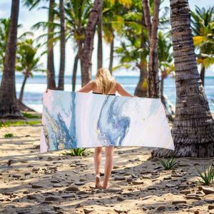 Serviette de plage en tissu polaire tropical de luxe, imprimée, de qualité supérieure, à motifs haut de gamme, économique et sans sable - Product Image 3