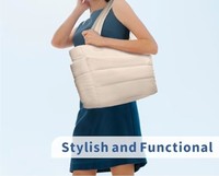 Sac fourre-tout en nylon imperméable personnalisé avec fermeture éclair, grand sac de plage gonflable réutilisable pour femmes