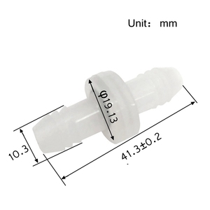 3/8 PVDF Kunststoff-Rückschlagventil für Ozon, Ozonbeständiges Rückschlagventil für Spa-Luftpumpe, Aquarium DGOzone <span class=keywords><strong>KH</strong></span>-CDP3 DGOzone - Product Image 2