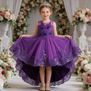 Robe de demoiselle d'honneur blanche, coupe trapèze, en dentelle brodée, jupe tutu, décolleté cœur, pour mariage, fête ou spectacle - Product Image 3