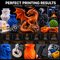Filament PLA Basique 1,75 mm 1 kg pour Imprimante 3D – Matériau Plastique à Faible Retrait et Faible Déformation pour Impression 3D FDM de Modèles DIY sur Imprimante de Bureau