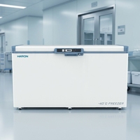 Congelador Horizontal de Ultra Baja Temperatura HARON 360L -40°C ℃   Congelador de Laboratorio, Congelador para Hospital y Laboratorio