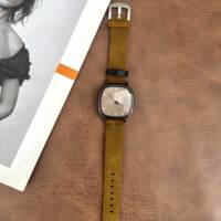 Jam Tangan Pria Kulit Quartz Terbaru, Tahan Air, Bercahaya, Sporty, Dilengkapi Tanggal, Mewah