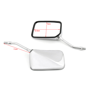 Cặp Gương Chiếu Hậu Xe Máy <span class=keywords><strong>Chrome</strong></span> Chất Lượng Cao Dành Cho Xe Honda CA125 CMX250 Rebel CM125 VT125 Shadow/ - Product Image 6