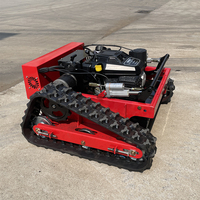 Robot Pemotong Rumput Terkendali Jarak Jauh Model Terbaru 2026