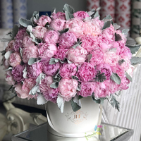 Boîte de livraison de fleurs en carton de luxe avec matériaux recyclés, conception personnalisée, construction en carton