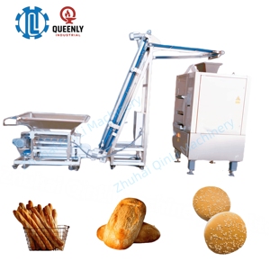 Elevador de Masa para Uso Industrial Alimentario, de Construcción Duradera, Directo de Fábrica China, Elevador de Masa con Cinta Transportadora y Divisor de Masa para Moldeado de Masa - Product Image 4