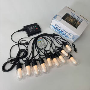 RGBW S14 <span class=keywords><strong>Guirlande</strong></span> Lumineuse <span class=keywords><strong>Solaire</strong></span> Led avec Prix d'Usine pour la Décoration Extérieure dans le Jardin <span class=keywords><strong>Balcon</strong></span> - Product Image 4