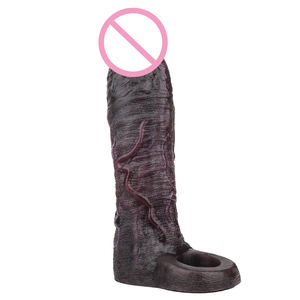 Funda para Pene SXXY Real Veins, Súper Suave, <span class=keywords><strong>con</strong></span> Cabeza Cerrada, Realista, Hueca, <span class=keywords><strong>con</strong></span> Anillo para el Pene, Retrasa la Eyaculación, Juguete Sexual para Hombres Adultos - Product Image 3