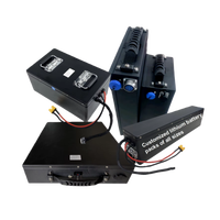 Paket Baterai Lithium Ion RDJ 22.2V 44.4V 6S1P 6S2P 6S3P 6S4P 6S5P 6S6P 6S7P Baterai Li-ion Dengan CAN URAT RS485 untuk Robot UAV UGV