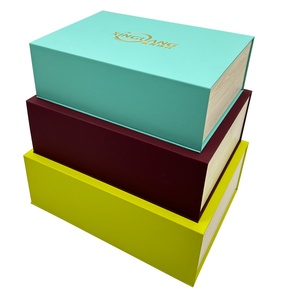 Recyclable Custom Logo Custom Size Clothing Shoe Folding Packaging Cardboard Rigid Folded <b>Magnetic</b> <b>Gift</b> <b>Box</b> - Product Image 2