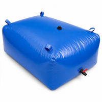 20000l 10000 30000 Liter 1000d PVC-beschichteter Großer Faltbarer Industrieller Wasserspeicher-Blasentank Flexibler Wassertank