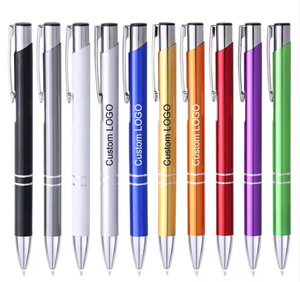 Custom Logo Metal Ballpoint Promotional <b>Gift</b> Ball <b>Pen</b> for Welcome <b>Gifts</b> - Product Image 1