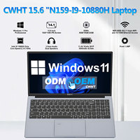 Ordenador portátil educativo OEM Core I9 10880H, estación de trabajo de edición de vídeo de 15,6 pulgadas con hasta 32GB de RAM y 1TB SSD, el mejor ordenador para jugadores