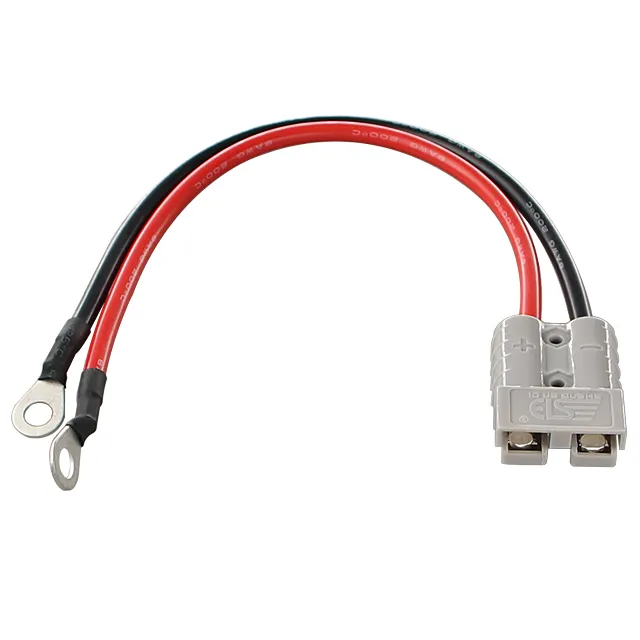 Heavy-Duty Adaptor & High current connector 50A Connector 50A Battery connection 8AWG cable 300MM For High current connector