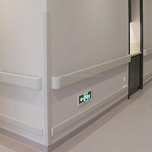 Protector de <span class=keywords><strong>pared</strong></span> decorativo <span class=keywords><strong>para</strong></span> Hospital y Hotel, protector de esquina de <span class=keywords><strong>madera</strong></span> de PVC - Product Image 3