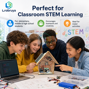 Kit fai da te per campionato di innovazione tecnologica con <span class=keywords><strong>campanello</strong></span> intelligente, piccola invenzione, esperimento scientifico, kit di materiali <span class=keywords><strong>LT</strong></span>-YZ0146 - Product Image 5