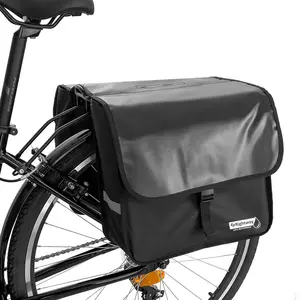OEM toptan bisiklet bisiklet çantası sırt çantası bisiklet çift küfe çanta bisikletler için bagaj rafı