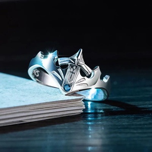 Anime trò chơi Số Phận Vòng Saber vương miện Excalibur Morgan Hiệp sĩ có thể điều chỉnh Nhẫn Halloween bên cosplay phụ kiện thời trang - Product Image 4