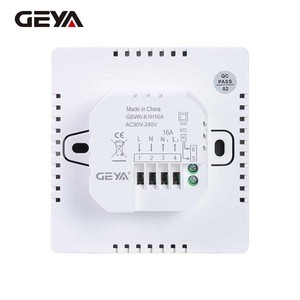 Термостат GEYA AC 90V-240V 5500W 16A с LED-дисплеем, умный, с датчиком 3м, 5 лет гарантии, огнестойкий, для дома/офиса/торговых центров - Product Image 3