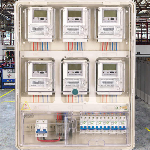 Low-Voltage Electrical Energy Metering Cabinet Electric Metering Box Power Distribution Equipment IP20C Rated 50Hz Indoor Use