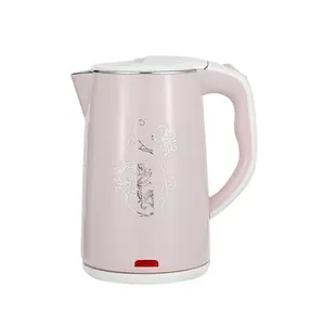 Couleur personnalisée en plastique automatique bouilloire électrique 200V 2.5L Capacité Bouilloire pour Offre Spéciale