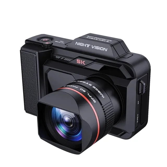NVC200 5K HD Digital WIFI SLR Video Camera 500M Full Color Monocular Telescopes 50X 52MP for for Sony Night Vision Sensor