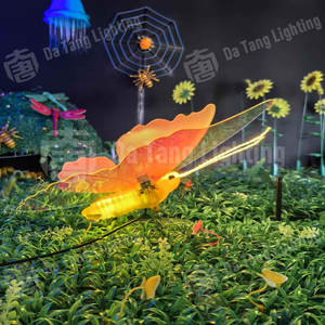 ไฟ LED ตกแต่งกลางแจ้งแบบชาร์จไฟได้ ปรับแต่งสีได้ เหมาะสำหรับเทศกาลวัฒนธรรม การเฉลิมฉลองสาธารณะ และการตกแต่ง - Product Image 4