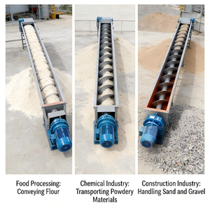 Afgedichte stofbestrijding: beste keuze voor stoffige materialen. Schroeftransportsysteem voor een schone werkplaats. Schroeftransporteur. - Product Image 3