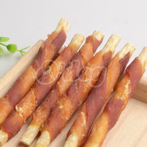 निजी लेबल कुत्ते चउ चिकन और बतख रैप मूंची छड़ी कुत्ते का इलाज करता है पालतू जानवर भोजन सुरक्षित मांस सामग्री - Product Image 6