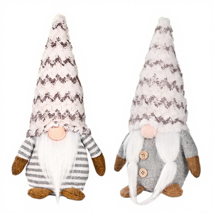 Gnomos Navideños Hechos a Mano, Ecológicos, sin Rostro, de Felpa, Adorno Colgante para Árbol, Decoración para el Hogar, Regalo, Envío Directo, Precio de Fábrica - Product Image 4