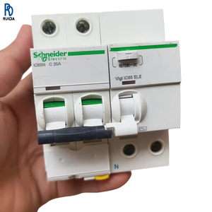 Interruptor de Circuito en Miniatura IC65N 2P C20A con Módulo de Detección de Fugas Vigi, Protección Contra Sobrecarga, Cortocircuito y Baja Tensión - Product Image 1