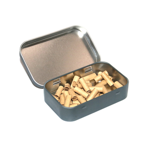 Bán hàng nóng khắc logo trực tiếp nhà sản xuất xuất khẩu 20 cái hút thuốc sử dụng thuốc lá thuốc Lá Trường hợp kim loại tinplate thiếc Hộp Thuốc Lá - Product Image 1