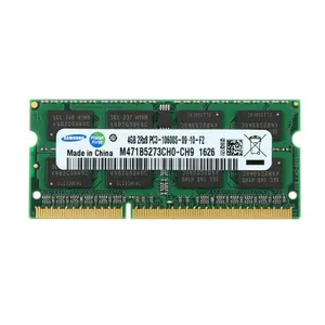 204引脚1.35V Sam sung 4gb DDR3L SO-DIMM PC3-12800 1600兆赫非ECC CL11 1333兆赫DDR3笔记本电脑内存