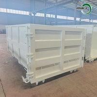 Conteneur à benne basculante RNKJ personnalisable, best-seller, 6-40 m³, grande benne à ordures, bac à déchets, conteneur à roulettes