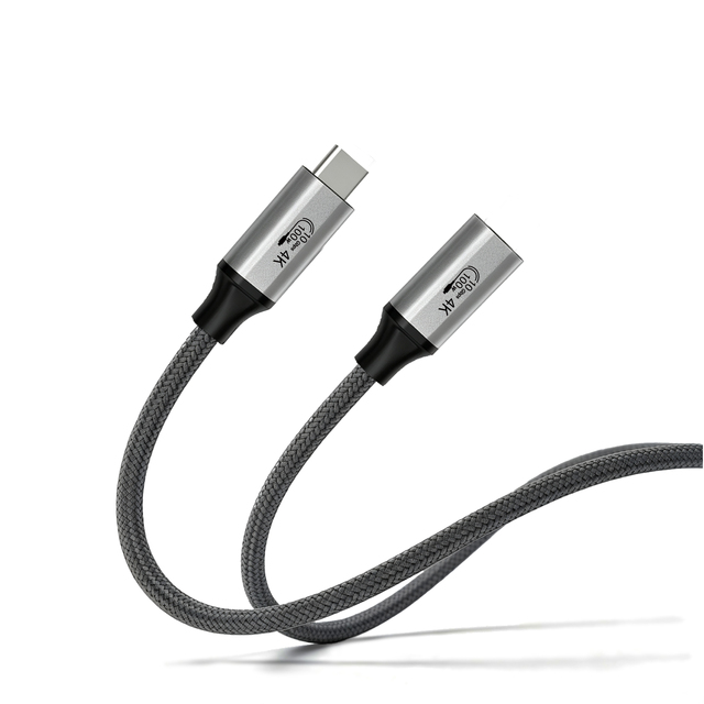 Justlink USB3.1 20V 5A 100W Charging 10Gbps USB C-C Cable Smart Chips Fast Charging Type-C Cable for Laptop Computer Monitor