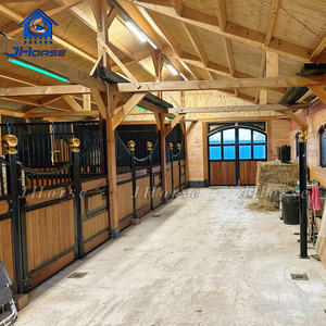 Nhiệm vụ nặng nề mạ kẽm kim loại tre ngựa gian hàng phổ biến thiết bị cưỡi ngựa ổn định cửa - Product Image 2