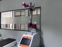 Système de station de travail robotisée collaborative pour la palettisation, palettiseur automatique de cartons, robot palettiseur pour ligne de production
