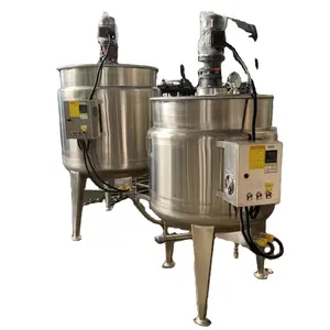 Tangki pencampur Emulsifier, tangki pencampur bahan cair, tangki pencampur vertikal besar