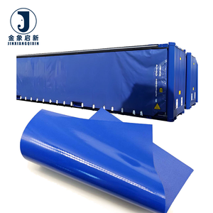 Bâche imperméable et résistante au soleil en PVC écologique <span class=keywords><strong>pour</strong></span> les couvertures de camions et de conteneurs - Product Image 1