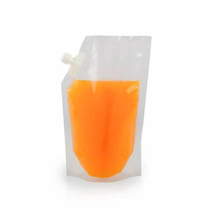 Wholesale Stand Up Suction Nozzal Icing Spout Pouch for Juice - Product Image 3