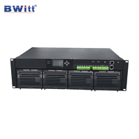 Système redresseur de rack réglable BWITT 230VDC, alimentation 110V DC, alimentation redondante 9000W 60A, usage industriel unique