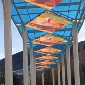 Module d'écran LED extérieur étanche P3.91, garantie 5 ans, luminosité personnalisable pour écran transparent en location - Product Image 1