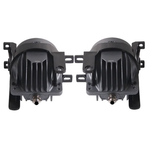 Feux avant LED Sanvi super lumineux 3 couleurs 3000K+6000K avec lentille antibrouillard, phare antibrouillard, faisceau bas et haut - Blanc Jaune - Product Image 5