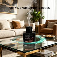 Diffuseur d'arômes pour voiture, parfum léger longue durée, portable, pulvérisation automatique intelligente, ultrasonique, alimenté par USB, grande capacité de 500 ml
