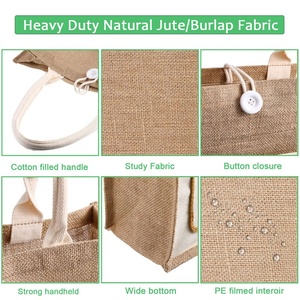 <span class=keywords><strong>Sac</strong></span> fourre-tout en jute de plage personnalisé avec pochette de maquillage en toile de jute monogramme cadeaux d'anniversaire pour femmes <span class=keywords><strong>soeur</strong></span> maman demoiselle d'honneur - Product Image 5