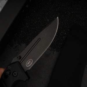Couteau pliant Tredknix BM273, acier 7cr15, lame à pointe clip, bord plat, manche G10, chasse et camping, combat, OEM ODM - Product Image 4