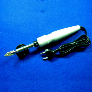 Fer à souder HC0112 avec une grande pointe plate | Outil rotatif électrique à cordon avec lame métallique à tige droite pour une coupe de précision - Product Image 1